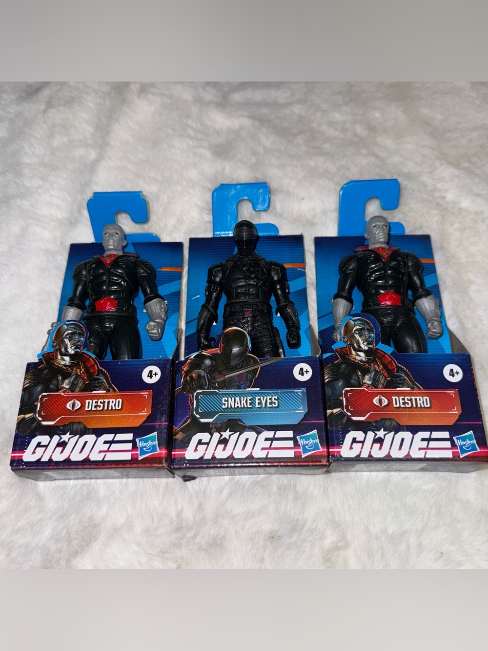 set of 3 G.I.Joe figurines